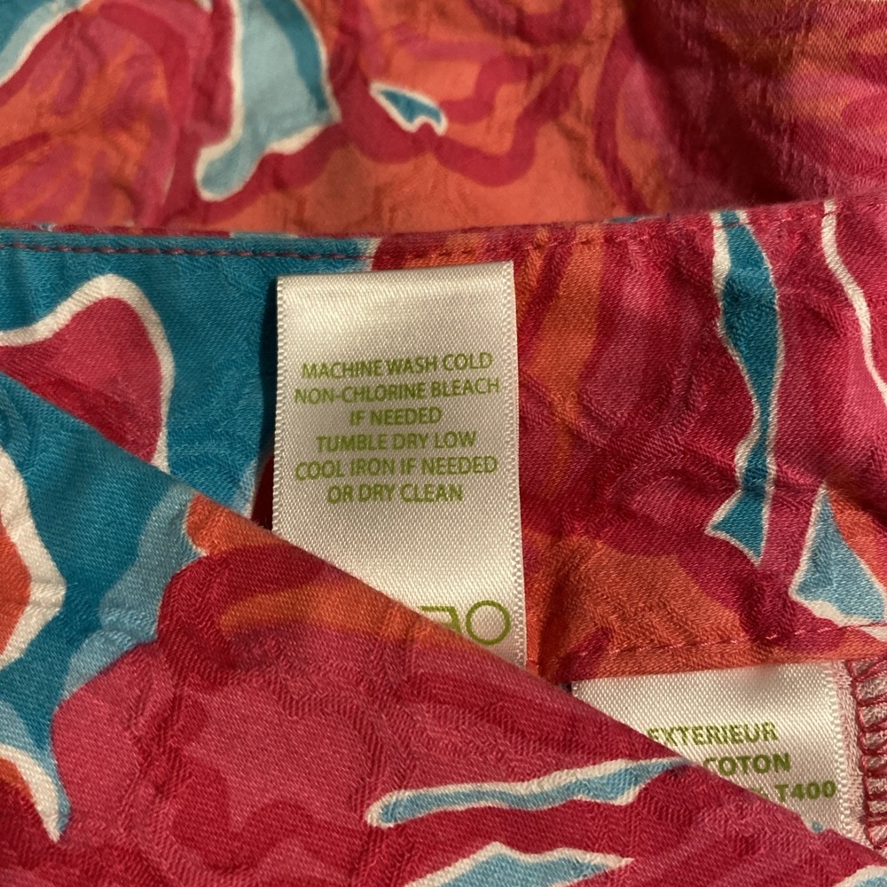 LILLY PULITZER SEA BLUE FLIRTY SEA "ELLIE" SHORTS RETIRED PRINT SIZE 00 - Picture 11 of 15